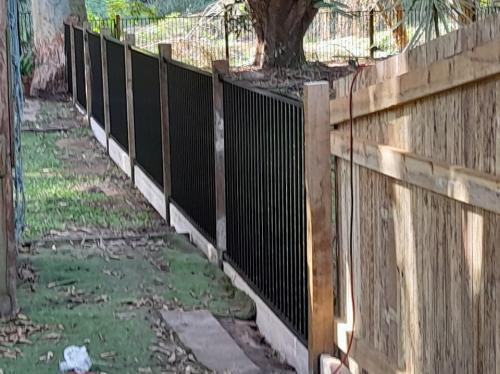 Ashgrove Timber Fencing Job