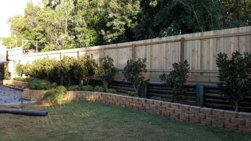 Timber Fencing Job